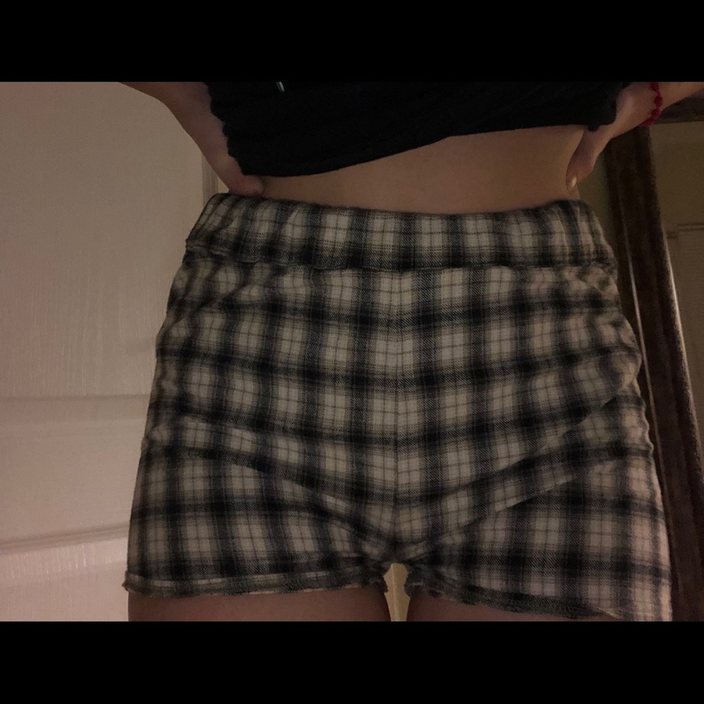 Brandy Melville Plaid Shorts